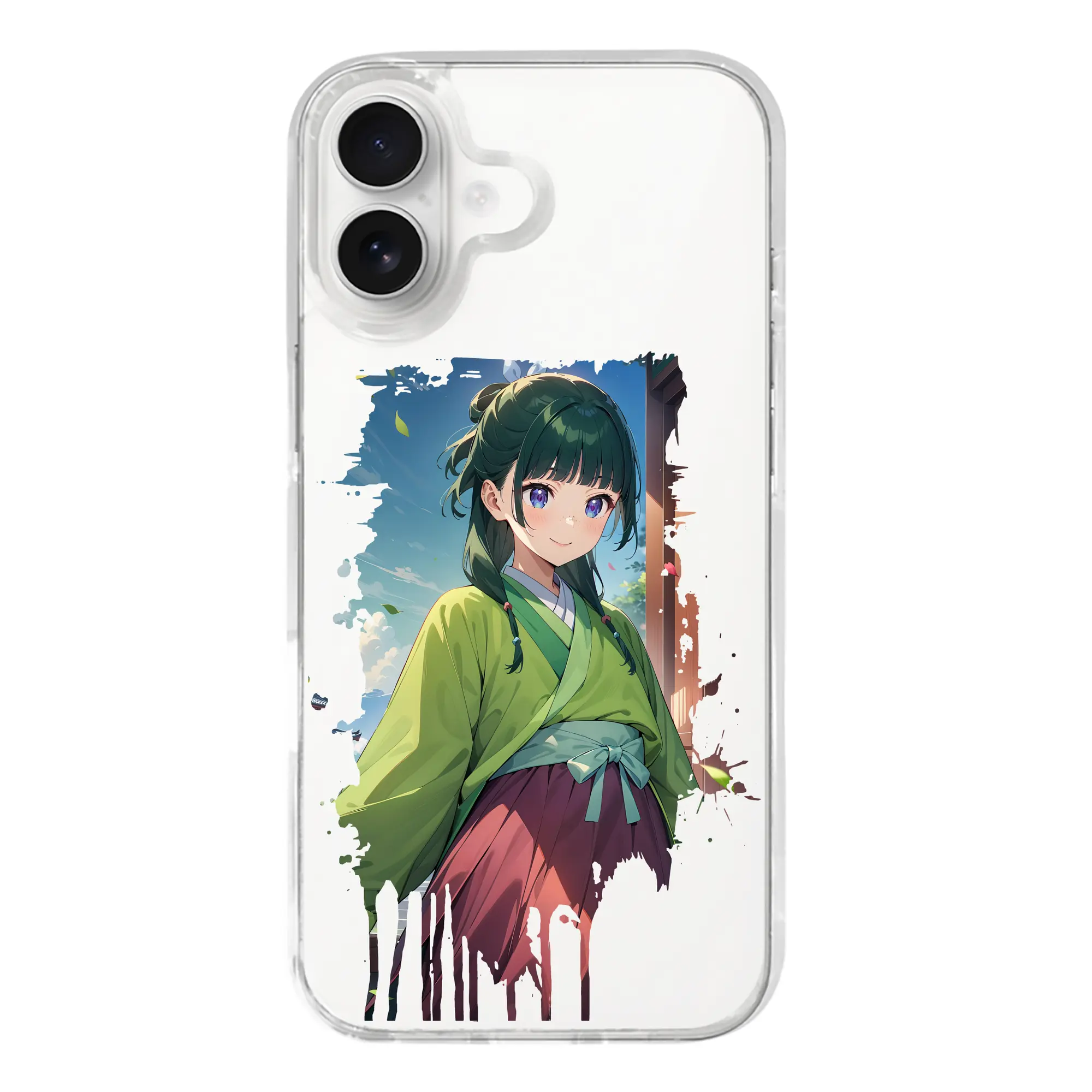 薬屋のひとりごと グッズ,猫猫 - iPhone 17シリーズ 透明スマホケース – 薄型・耐衝撃・精密フィット保護カバー